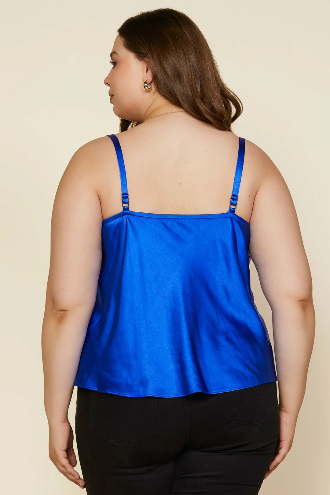 SKIES ARE BLUE Plus Size - Cowl Neck Cami 5 SKIES ARE BLUE Plus Size - Cowl Neck Cami