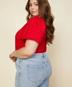 SKIES ARE BLUE New In Plus Size Plus Size - Square Neck Top 7 SKIES ARE BLUE New In Plus Size Plus Size - Square Neck Top