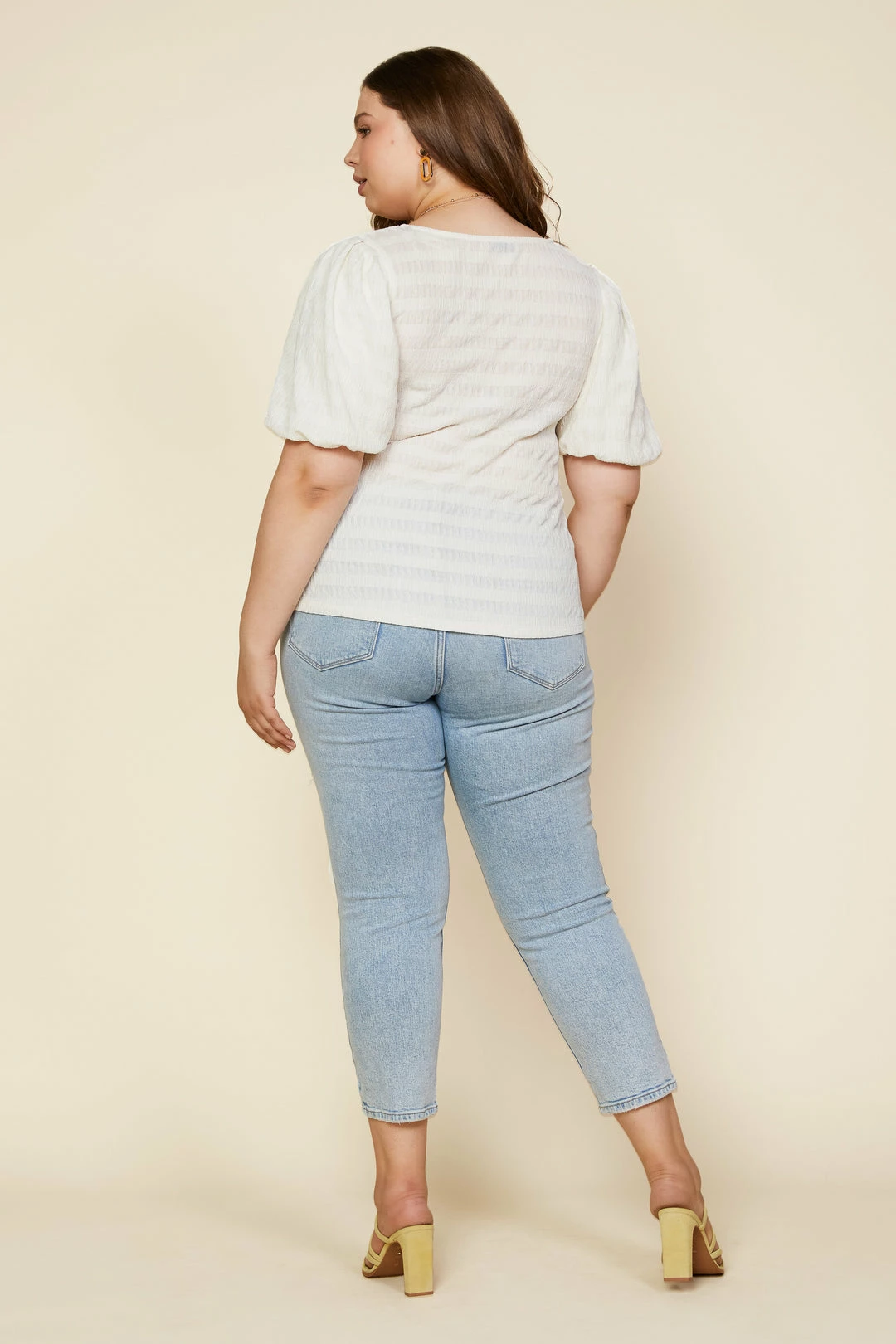 SKIES ARE BLUE Plus Size - Square Neck Top 5 SKIES ARE BLUE Plus Size - Square Neck Top