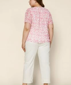 SKIES ARE BLUE Plus Size - Sweet Floral Ruffled Top New In Plus Size 9 SKIES ARE BLUE Plus Size - Sweet Floral Ruffled Top New In Plus Size