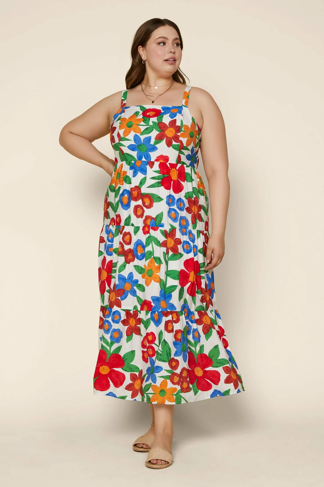 SKIES ARE BLUE Plus Size - Isabel Floral Maxi Dress New In Plus Size 3 SKIES ARE BLUE Plus Size - Isabel Floral Maxi Dress New In Plus Size