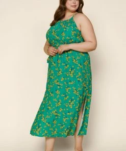 SKIES ARE BLUE Plus Size - Floral Halter Dress New In Plus Size 12 SKIES ARE BLUE Plus Size - Floral Halter Dress New In Plus Size