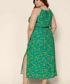 SKIES ARE BLUE Plus Size - Floral Halter Dress New In Plus Size 13 SKIES ARE BLUE Plus Size - Floral Halter Dress New In Plus Size