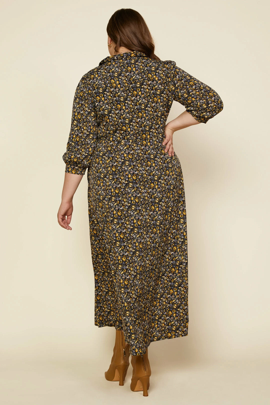 SKIES ARE BLUE Plus Size - Angelina Floral Maxi Dress 7 SKIES ARE BLUE Plus Size - Angelina Floral Maxi Dress