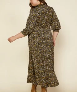 SKIES ARE BLUE Plus Size - Angelina Floral Maxi Dress 9 SKIES ARE BLUE Plus Size - Angelina Floral Maxi Dress