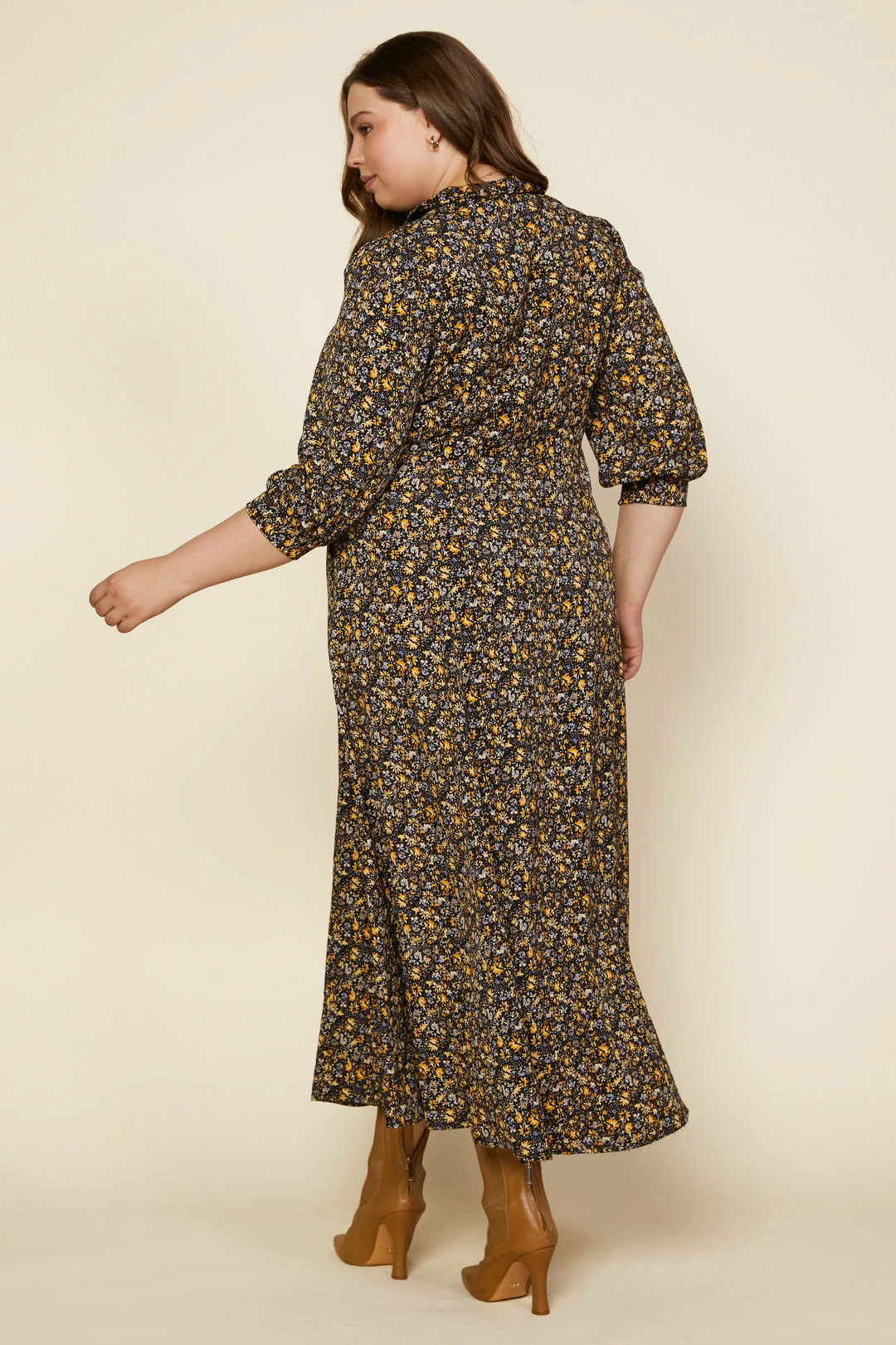 SKIES ARE BLUE Plus Size - Angelina Floral Maxi Dress 5 SKIES ARE BLUE Plus Size - Angelina Floral Maxi Dress