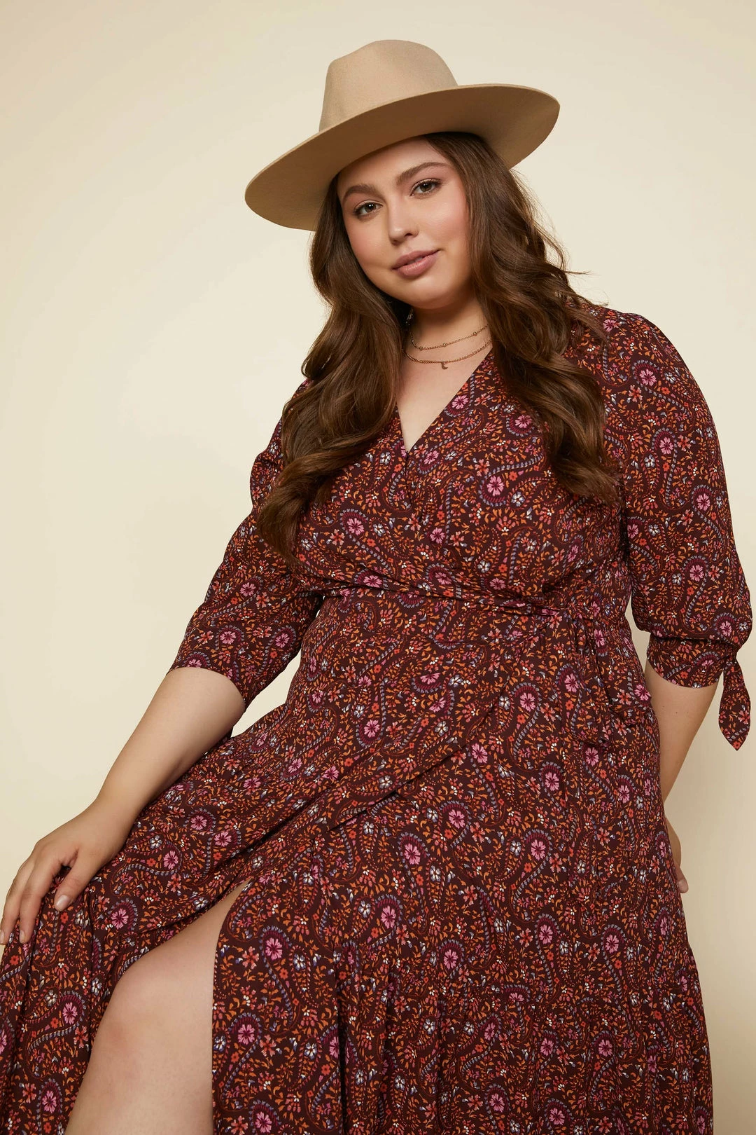 SKIES ARE BLUE Plus Size - Floral Smocked Maxi Dress 5 SKIES ARE BLUE Plus Size - Floral Smocked Maxi Dress