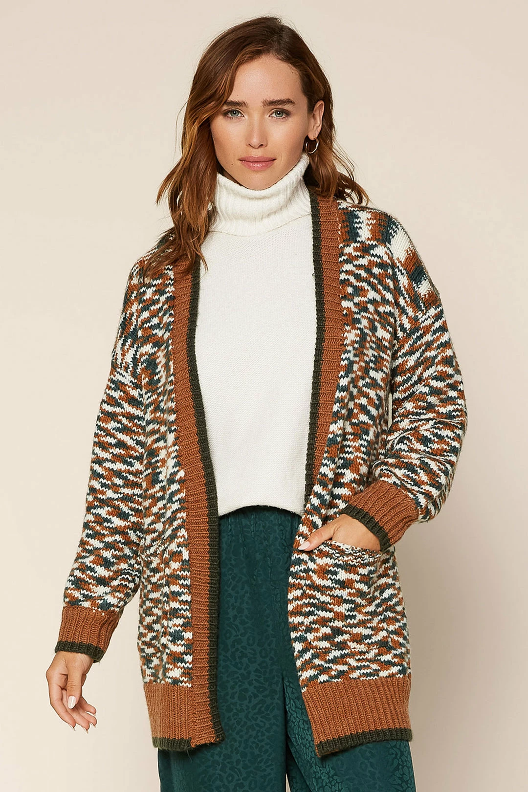 SKIES ARE BLUE Kailey Space Dye Cardigan Clothing 3 SKIES ARE BLUE Kailey Space Dye Cardigan Clothing