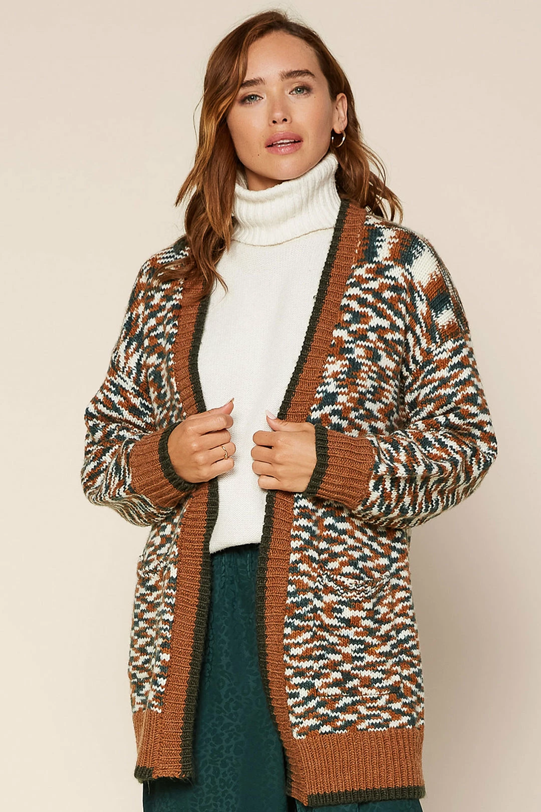 SKIES ARE BLUE Kailey Space Dye Cardigan Clothing 6 SKIES ARE BLUE Kailey Space Dye Cardigan Clothing