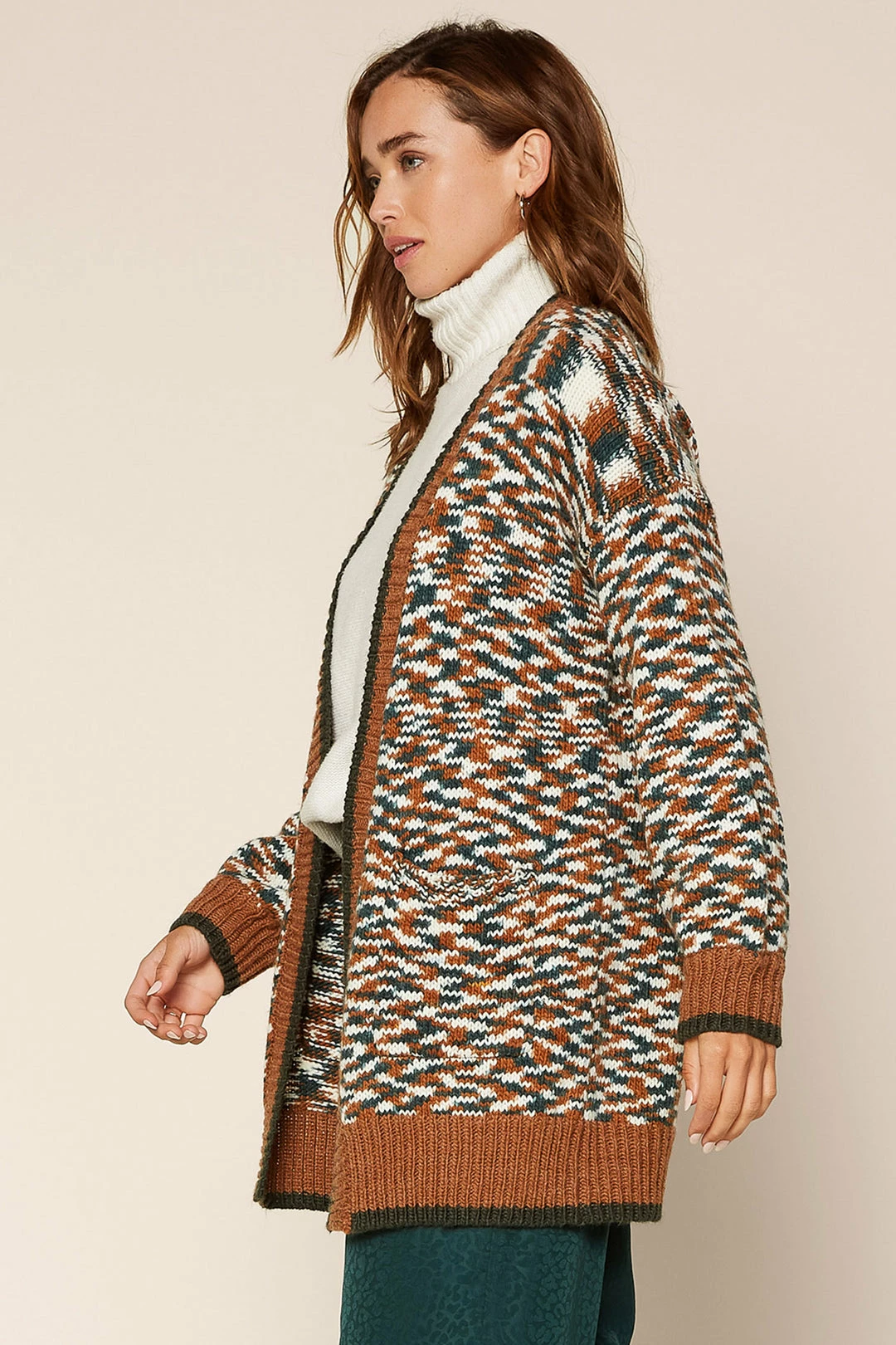 SKIES ARE BLUE Kailey Space Dye Cardigan Clothing 4 SKIES ARE BLUE Kailey Space Dye Cardigan Clothing