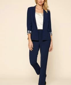 SKIES ARE BLUE Clothing Welt Pocket Trousers