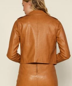 SKIES ARE BLUE Vegan Leather Jacket 9 SKIES ARE BLUE Vegan Leather Jacket