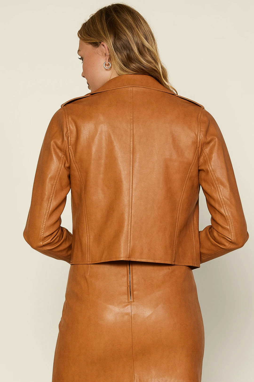 SKIES ARE BLUE Vegan Leather Jacket 6 SKIES ARE BLUE Vegan Leather Jacket