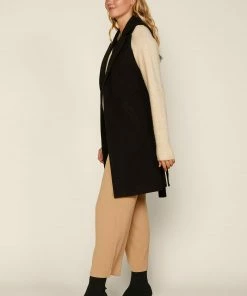 SKIES ARE BLUE Eden Belted Long Vest Clothing 10 SKIES ARE BLUE Eden Belted Long Vest Clothing