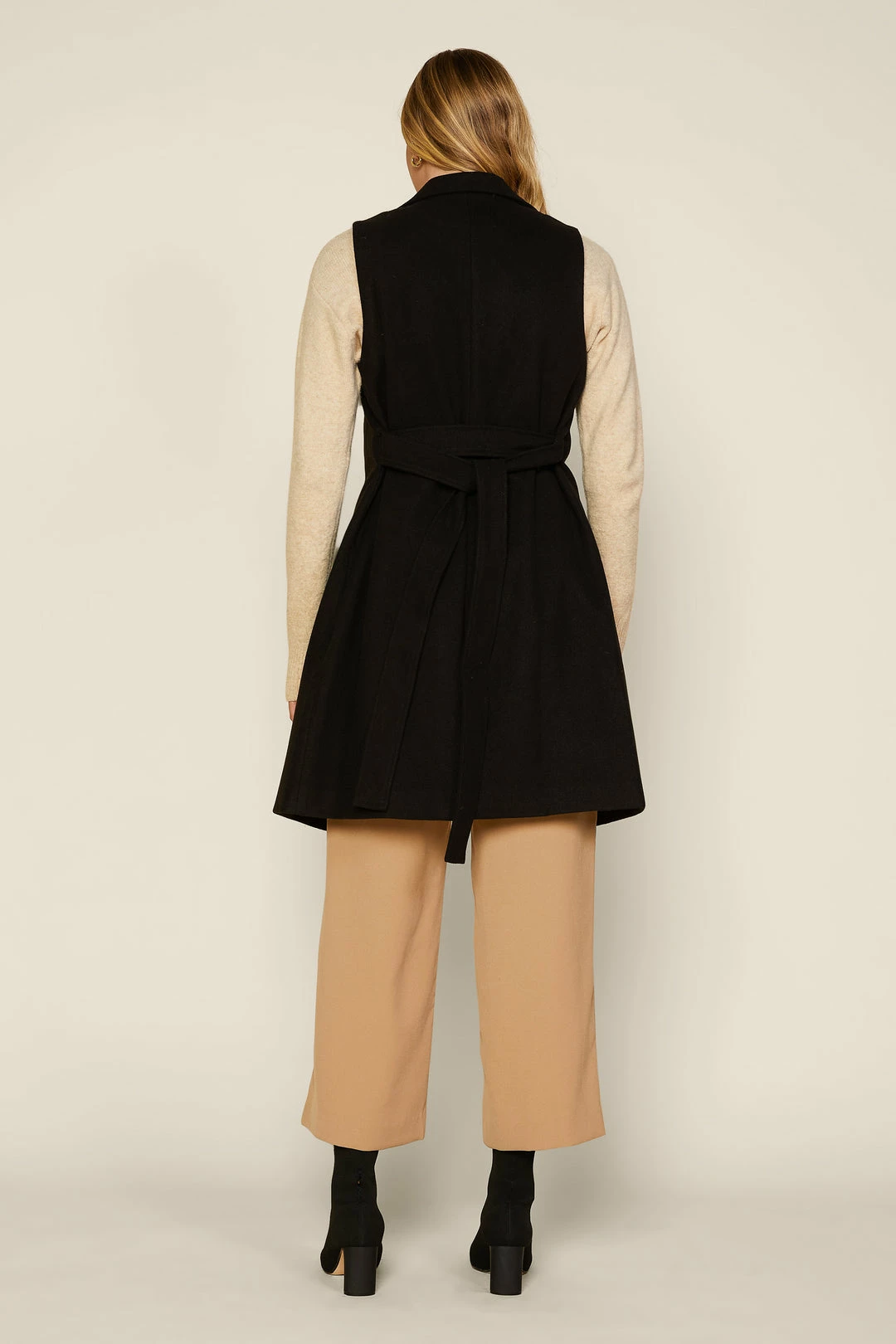 SKIES ARE BLUE Eden Belted Long Vest Clothing 7 SKIES ARE BLUE Eden Belted Long Vest Clothing