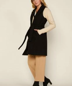 SKIES ARE BLUE Eden Belted Long Vest Clothing 8 SKIES ARE BLUE Eden Belted Long Vest Clothing