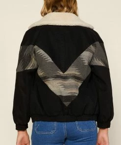 SKIES ARE BLUE Dahlia Faux Shearling Jacket 14 SKIES ARE BLUE Dahlia Faux Shearling Jacket