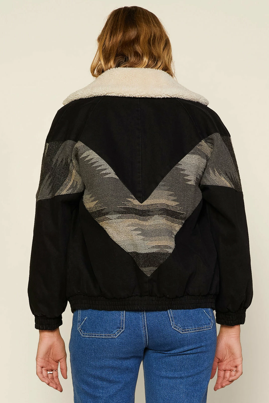 SKIES ARE BLUE Dahlia Faux Shearling Jacket 7 SKIES ARE BLUE Dahlia Faux Shearling Jacket