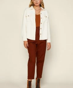 SKIES ARE BLUE Myra Button Down Shacket 8 SKIES ARE BLUE Myra Button Down Shacket