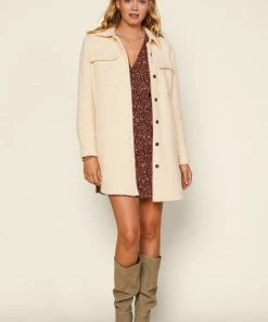 SKIES ARE BLUE Knit Knee Length Shacket Clothing 9 SKIES ARE BLUE Knit Knee Length Shacket Clothing