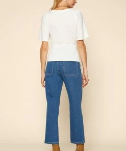 SKIES ARE BLUE Clothing Front Twist Knit Top 11 SKIES ARE BLUE Clothing Front Twist Knit Top