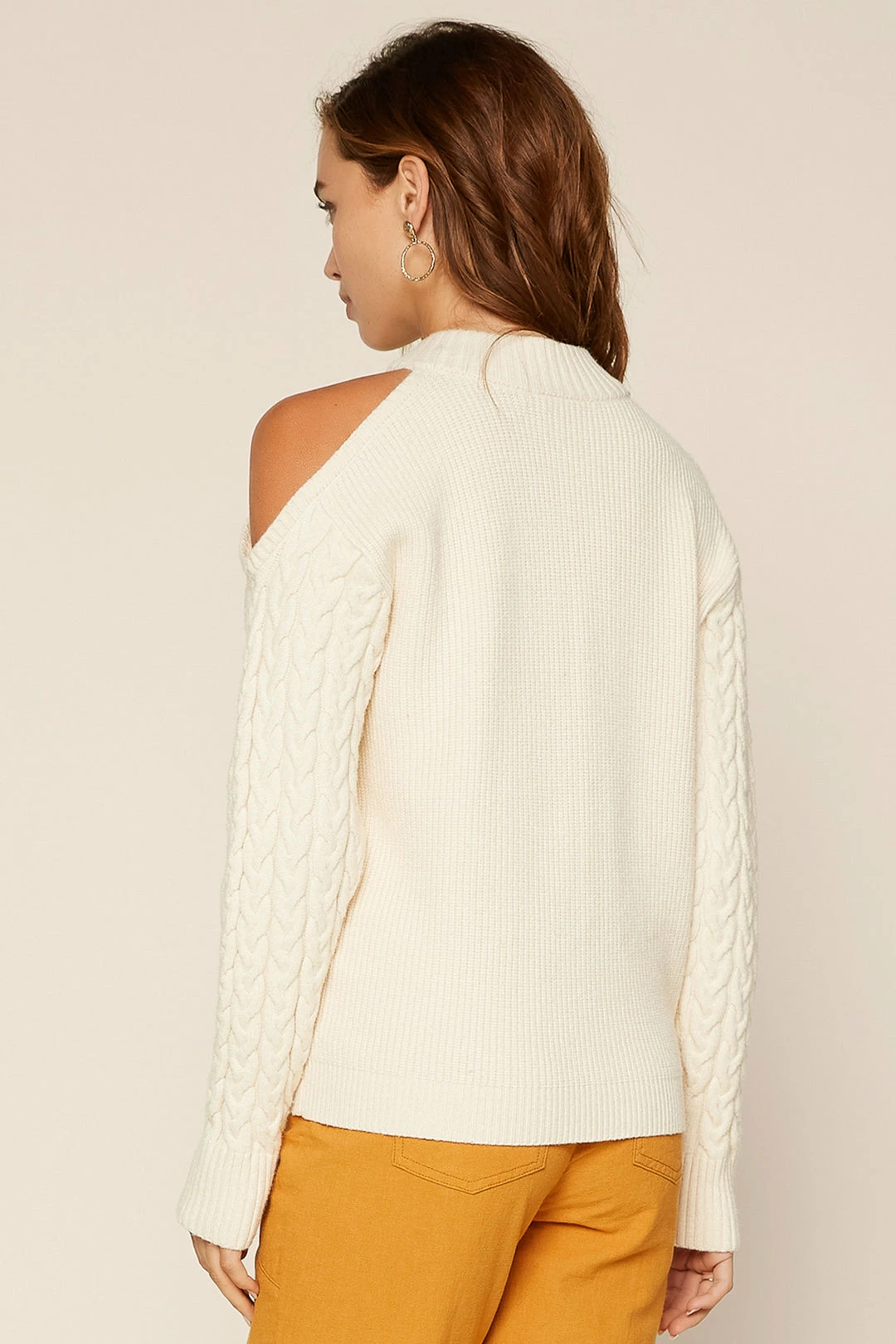 SKIES ARE BLUE Clothing Layla Cutout Shoulder Sweater 7 SKIES ARE BLUE Clothing Layla Cutout Shoulder Sweater