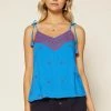 SKIES ARE BLUE Embroidered Tie Strap Cami Clothing 1 SKIES ARE BLUE Embroidered Tie Strap Cami Clothing