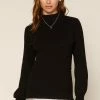 SKIES ARE BLUE Clothing Caroline Mock Neck Sweater 1 SKIES ARE BLUE Clothing Caroline Mock Neck Sweater