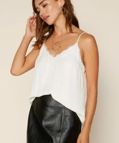 SKIES ARE BLUE Lace Detail Camisole Clothing 9 SKIES ARE BLUE Lace Detail Camisole Clothing