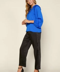 SKIES ARE BLUE Long Sleeve Smocked Top 8 SKIES ARE BLUE Long Sleeve Smocked Top