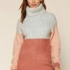 SKIES ARE BLUE Colorblock Turtleneck Sweater Clothing 1 SKIES ARE BLUE Colorblock Turtleneck Sweater Clothing