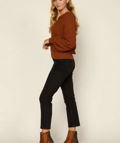 SKIES ARE BLUE Drop Shoulder Sweater Clothing 8 SKIES ARE BLUE Drop Shoulder Sweater Clothing