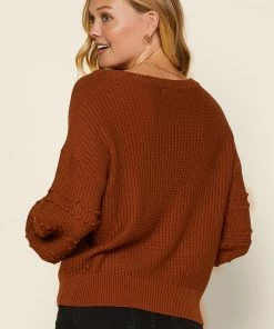 SKIES ARE BLUE Drop Shoulder Sweater Clothing 9 SKIES ARE BLUE Drop Shoulder Sweater Clothing