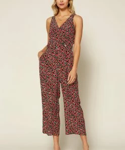 SKIES ARE BLUE Clothing Ditsy Floral Jumpsuit