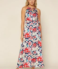 SKIES ARE BLUE Floral Wide Leg Jumpsuit Clothing 10 SKIES ARE BLUE Floral Wide Leg Jumpsuit Clothing