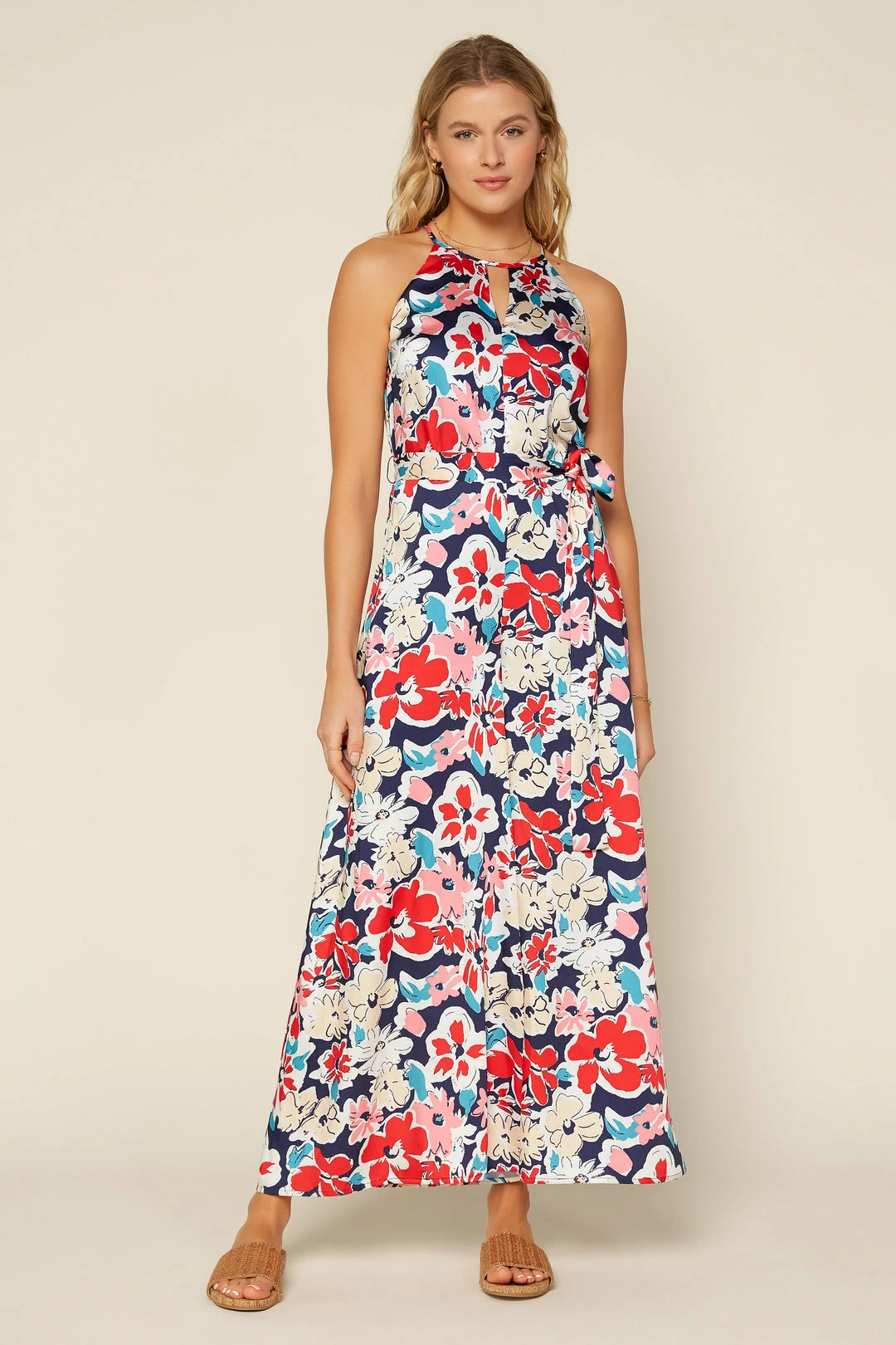 SKIES ARE BLUE Floral Wide Leg Jumpsuit Clothing 6 SKIES ARE BLUE Floral Wide Leg Jumpsuit Clothing