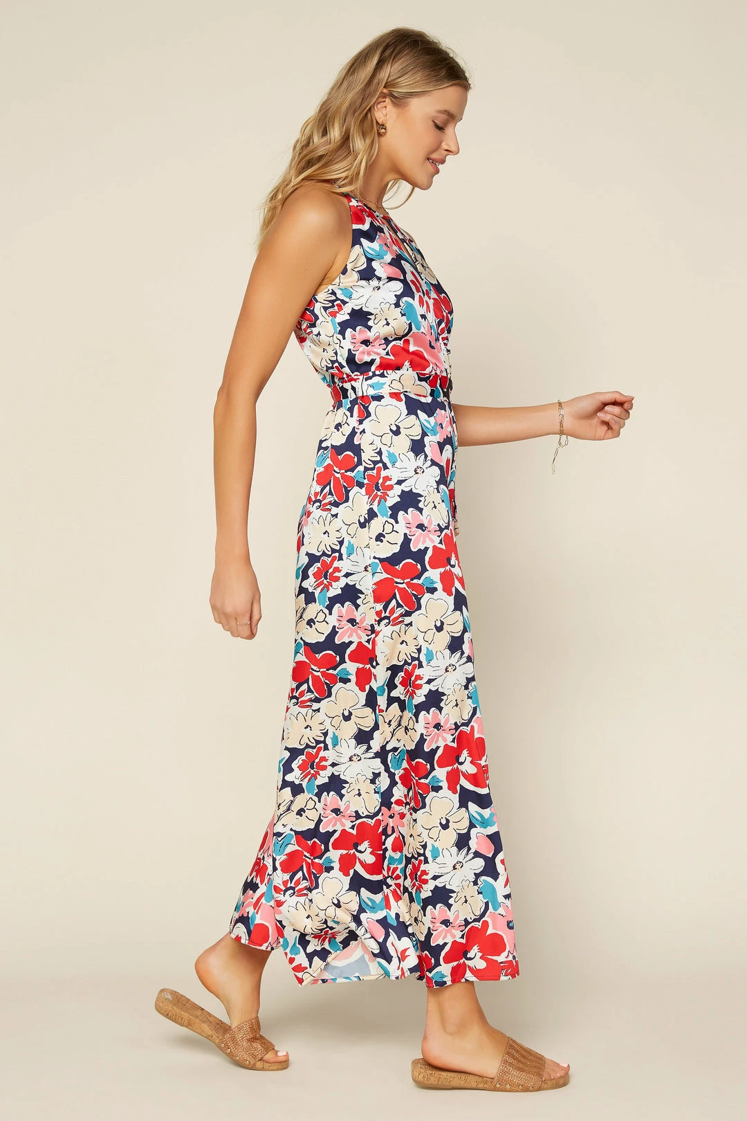 SKIES ARE BLUE Floral Wide Leg Jumpsuit Clothing 4 SKIES ARE BLUE Floral Wide Leg Jumpsuit Clothing