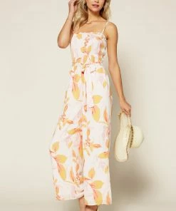 SKIES ARE BLUE Clothing Bailey Smocked Jumpsuit