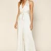 SKIES ARE BLUE Satin Halter Jumpsuit 1 SKIES ARE BLUE Satin Halter Jumpsuit