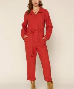 SKIES ARE BLUE Clothing Skyler Utility Jumpsuit