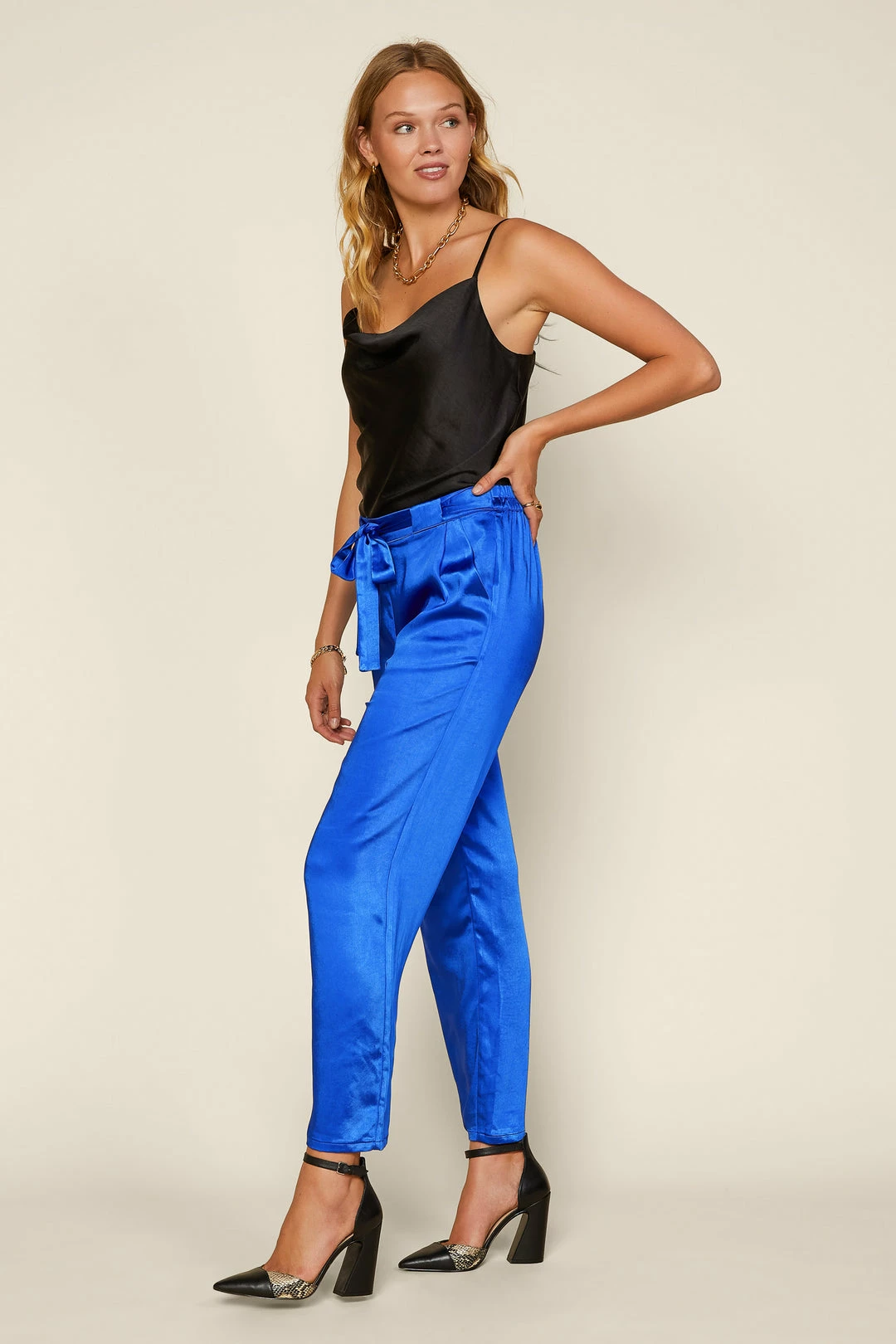 SKIES ARE BLUE Clothing Cowl Neck Cami 4 SKIES ARE BLUE Clothing Cowl Neck Cami