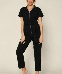 SKIES ARE BLUE New In Clothing Zip Front Utility Jumpsuit 10 SKIES ARE BLUE New In Clothing Zip Front Utility Jumpsuit
