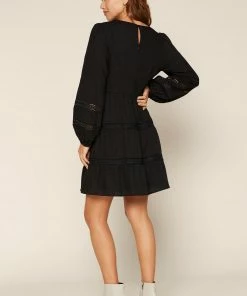 SKIES ARE BLUE Clothing Kira Lace Trim Dress 13 SKIES ARE BLUE Clothing Kira Lace Trim Dress