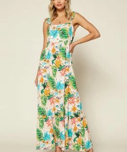 SKIES ARE BLUE Elliot Botanical Maxi Dress Clothing