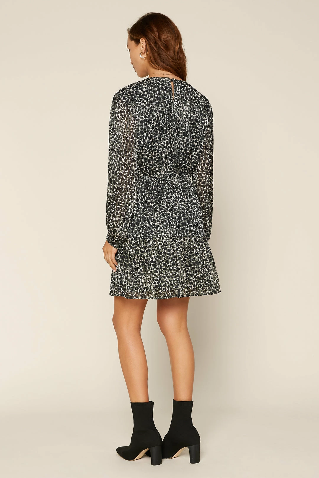 SKIES ARE BLUE Chiara Leopard Mini Dress 7 SKIES ARE BLUE Chiara Leopard Mini Dress