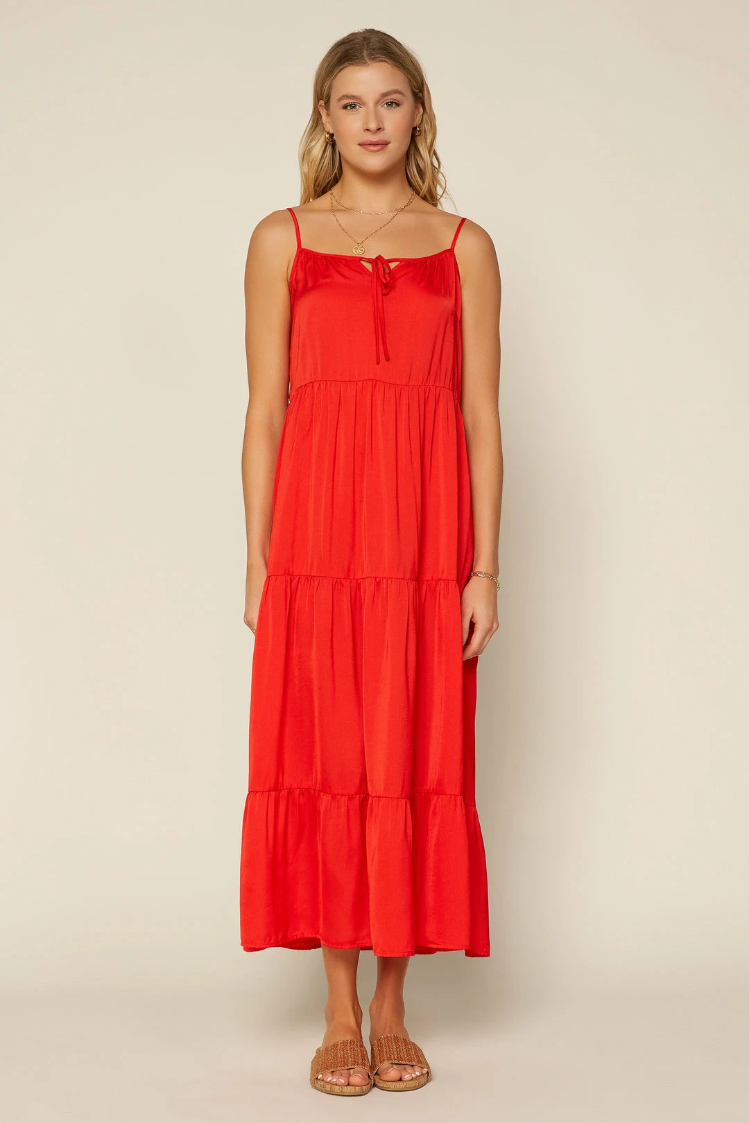 SKIES ARE BLUE Sasha Tiered Maxi Dress Clothing 6 SKIES ARE BLUE Sasha Tiered Maxi Dress Clothing