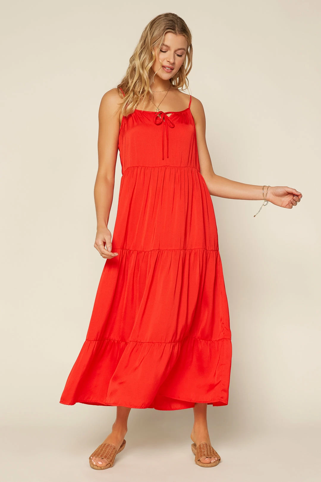 SKIES ARE BLUE Sasha Tiered Maxi Dress Clothing 3 SKIES ARE BLUE Sasha Tiered Maxi Dress Clothing