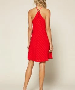 SKIES ARE BLUE Clothing Rylen Stripe Mini Dress