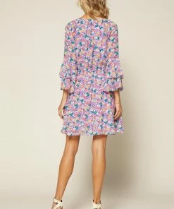 SKIES ARE BLUE Clothing Emma Floral Mini Dress 11 SKIES ARE BLUE Clothing Emma Floral Mini Dress