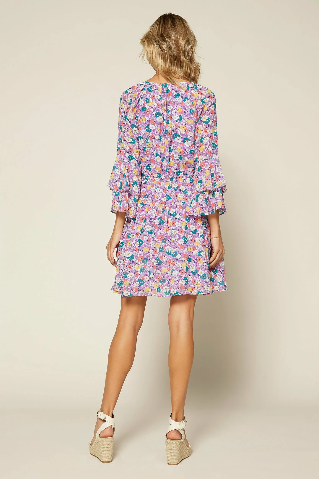 SKIES ARE BLUE Clothing Emma Floral Mini Dress 7 SKIES ARE BLUE Clothing Emma Floral Mini Dress